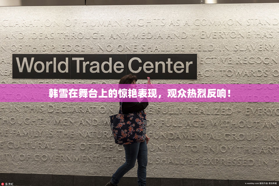 韩雪在舞台上的惊艳表现，观众热烈反响！