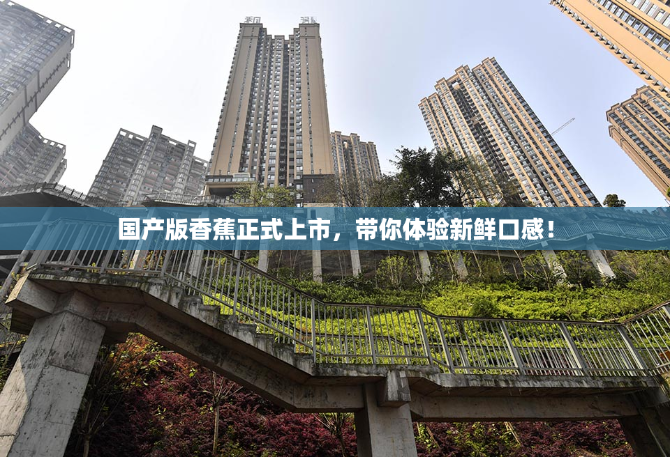 国产版香蕉正式上市，带你体验新鲜口感！