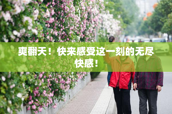 爽翻天！快来感受这一刻的无尽快感！