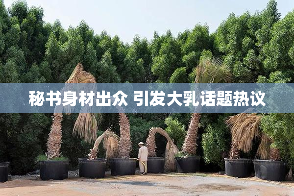 秘书身材出众 引发大乳话题热议