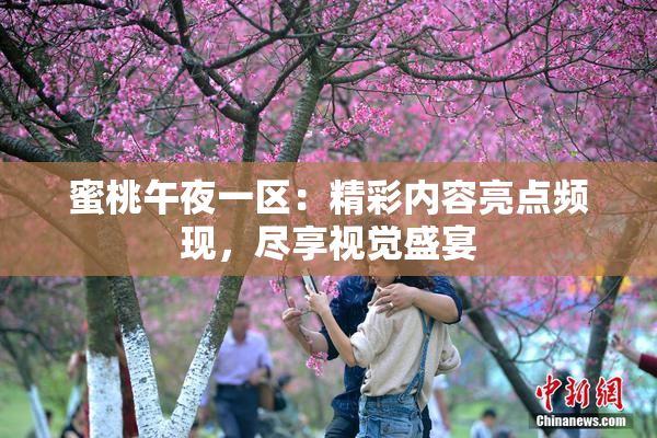 蜜桃午夜一区：精彩内容亮点频现，尽享视觉盛宴