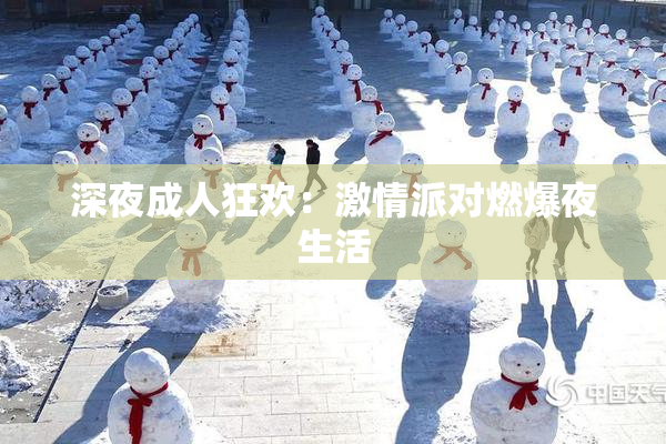 深夜成人狂欢：激情派对燃爆夜生活
