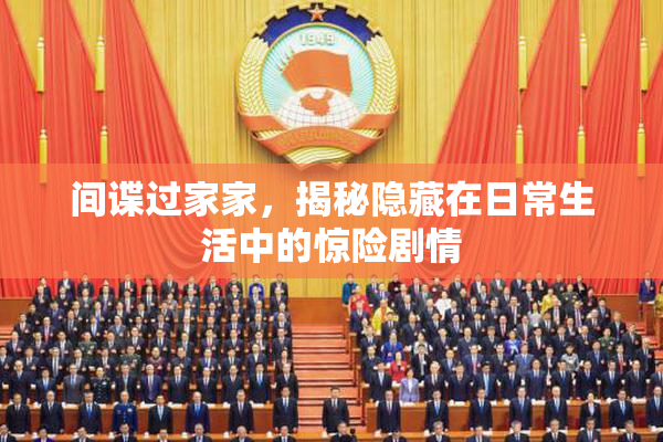 间谍过家家，揭秘隐藏在日常生活中的惊险剧情