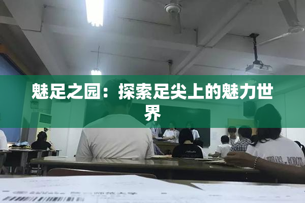 魅足之园：探索足尖上的魅力世界