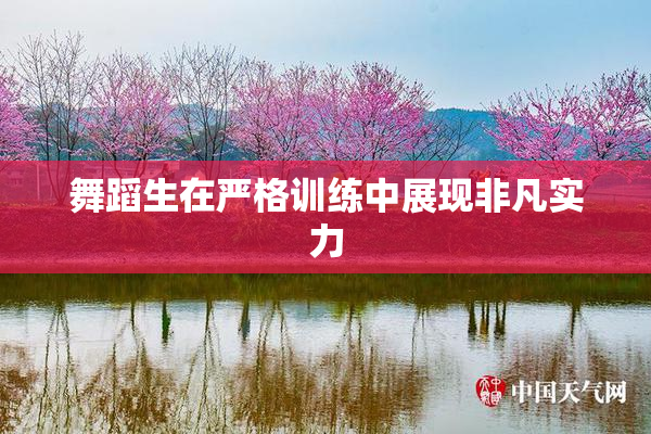 舞蹈生在严格训练中展现非凡实力
