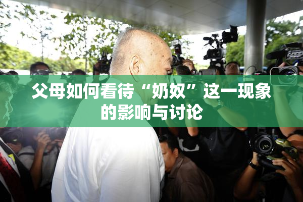 父母如何看待“奶奴”这一现象的影响与讨论