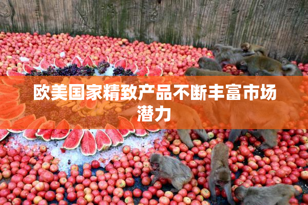 欧美国家精致产品不断丰富市场潜力