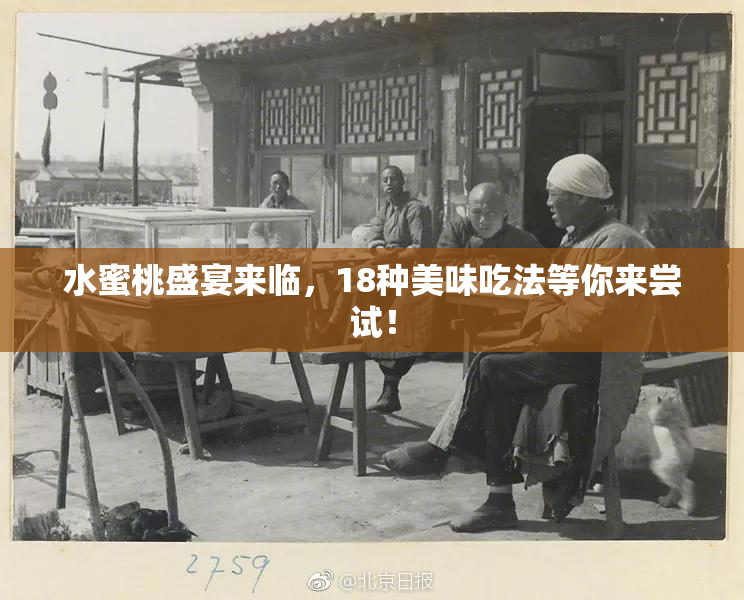 水蜜桃盛宴来临，18种美味吃法等你来尝试！