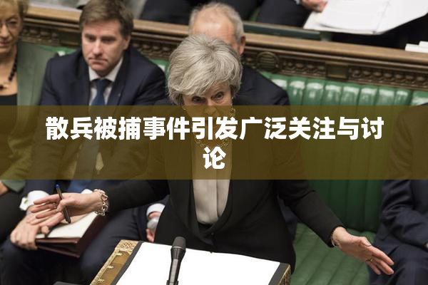 散兵被捕事件引发广泛关注与讨论