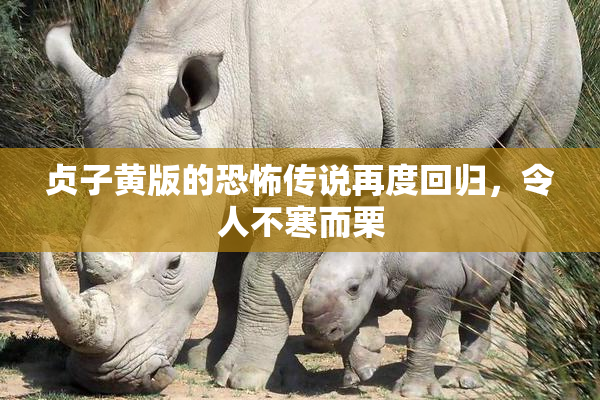 贞子黄版的恐怖传说再度回归，令人不寒而栗