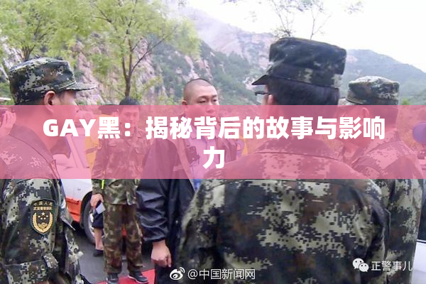 GAY黑：揭秘背后的故事与影响力