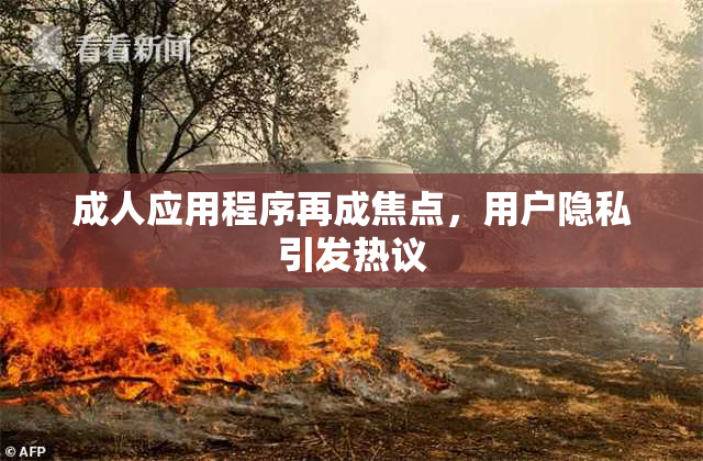 成人应用程序再成焦点，用户隐私引发热议