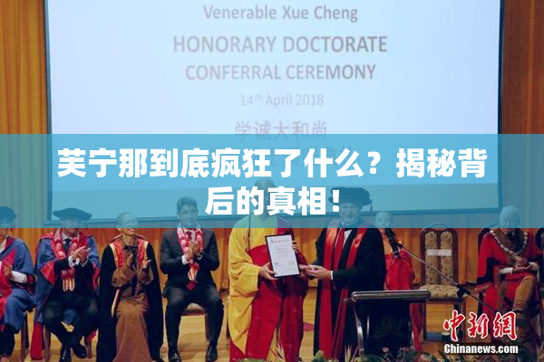 芙宁那到底疯狂了什么？揭秘背后的真相！