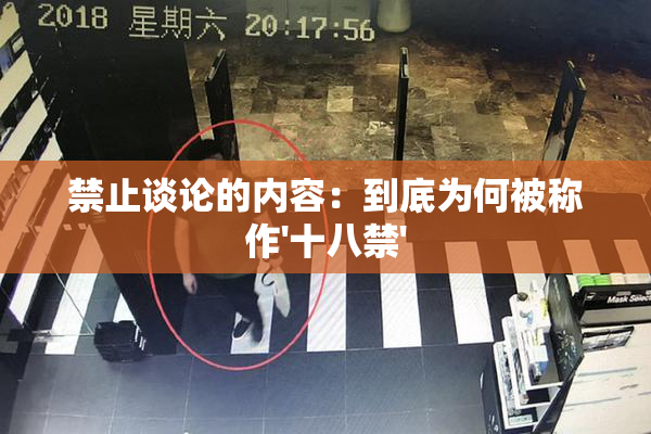 禁止谈论的内容：到底为何被称作'十八禁'