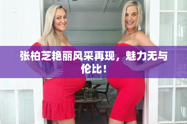 张柏芝艳丽风采再现，魅力无与伦比！