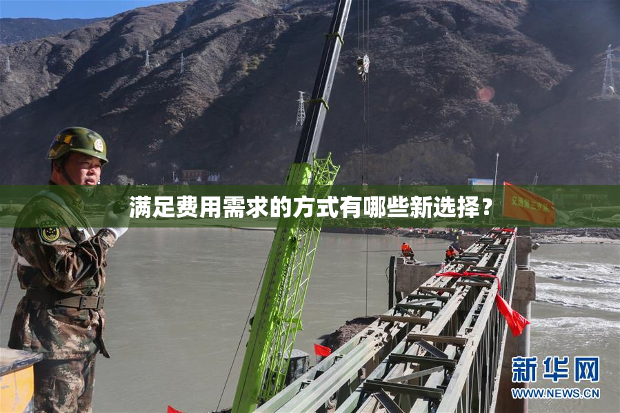 满足费用需求的方式有哪些新选择？