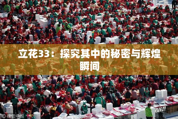 立花33：探究其中的秘密与辉煌瞬间