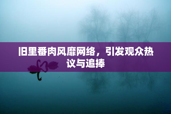 旧里番肉风靡网络，引发观众热议与追捧