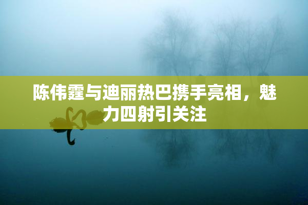陈伟霆与迪丽热巴携手亮相，魅力四射引关注