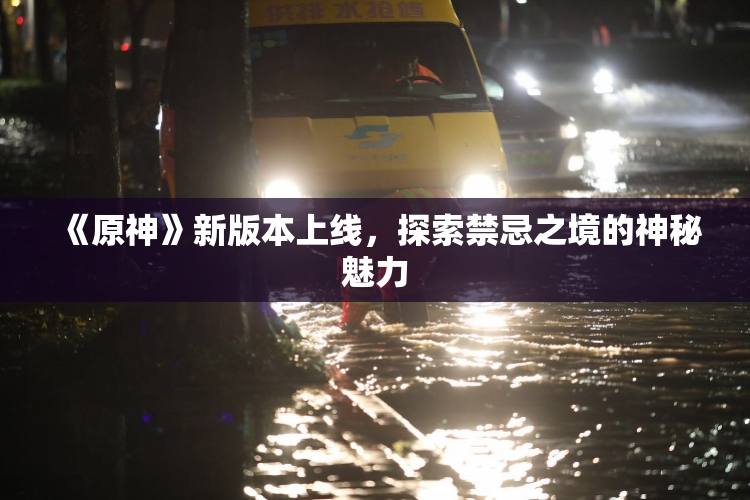 《原神》新版本上线，探索禁忌之境的神秘魅力