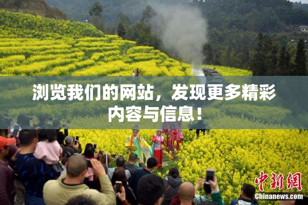 浏览我们的网站，发现更多精彩内容与信息！