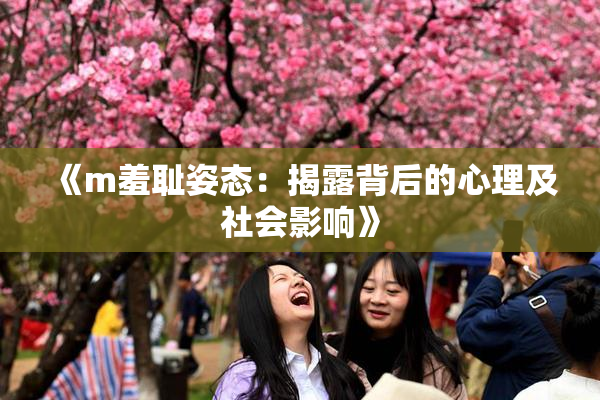 《m羞耻姿态：揭露背后的心理及社会影响》