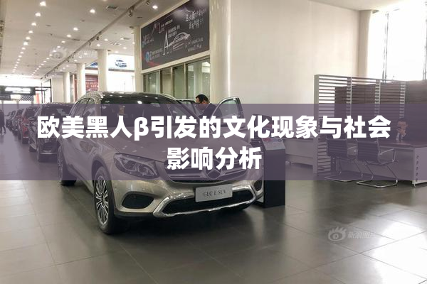 欧美黑人β引发的文化现象与社会影响分析