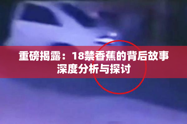 重磅揭露：18禁香蕉的背后故事深度分析与探讨