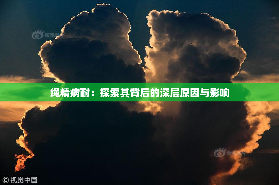 绳精病耐：探索其背后的深层原因与影响
