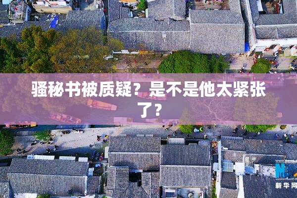 骚秘书被质疑？是不是他太紧张了？