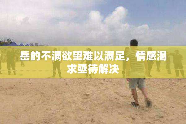 岳的不满欲望难以满足，情感渴求亟待解决