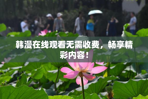 韩漫在线观看无需收费，畅享精彩内容！