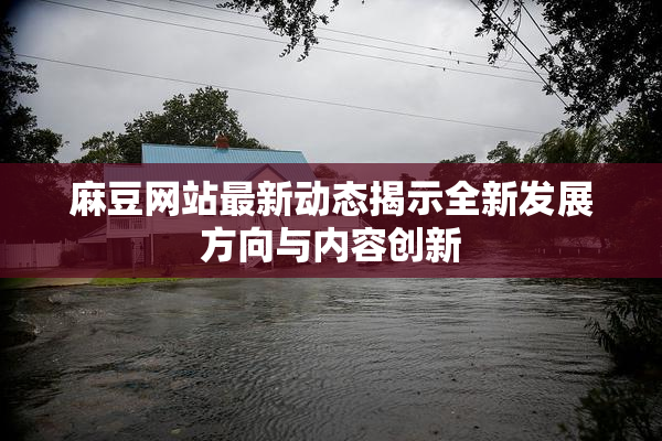 麻豆网站最新动态揭示全新发展方向与内容创新