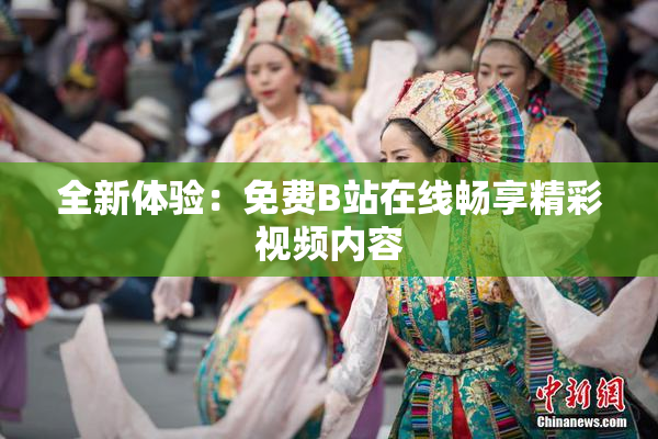 全新体验：免费B站在线畅享精彩视频内容