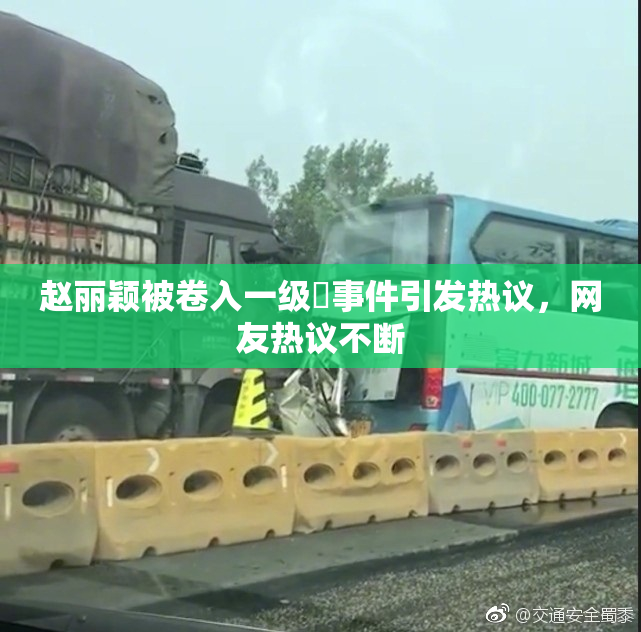 赵丽颖被卷入一级婬事件引发热议，网友热议不断