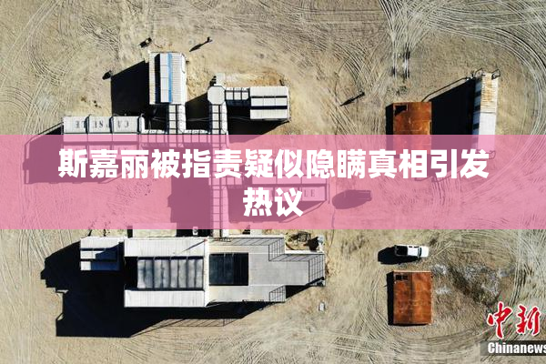 斯嘉丽被指责疑似隐瞒真相引发热议