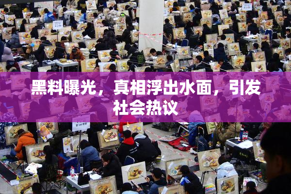 黑料曝光，真相浮出水面，引发社会热议
