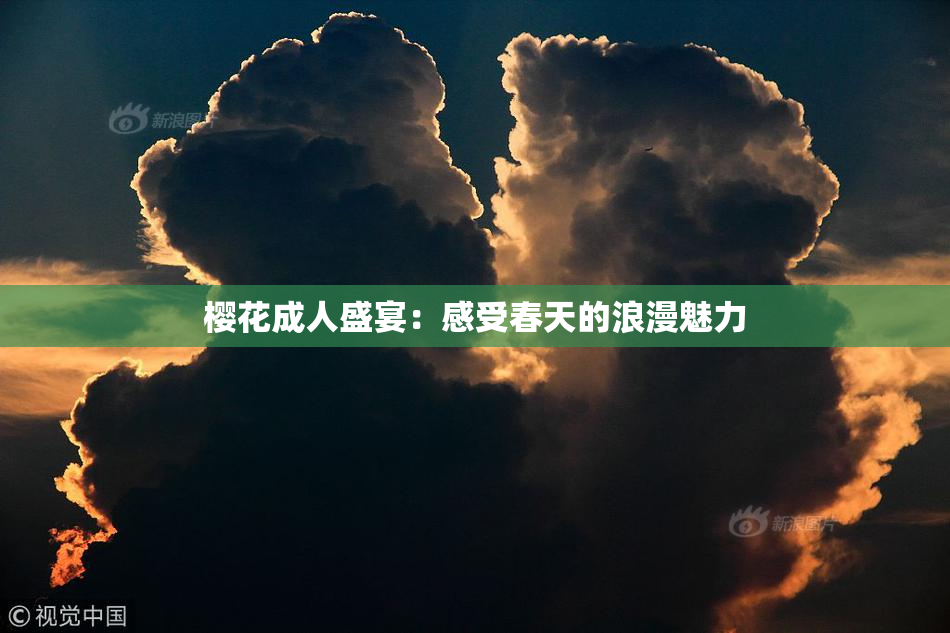 樱花成人盛宴：感受春天的浪漫魅力