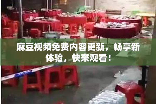 麻豆视频免费内容更新，畅享新体验，快来观看！
