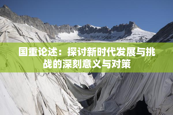 国重论述：探讨新时代发展与挑战的深刻意义与对策