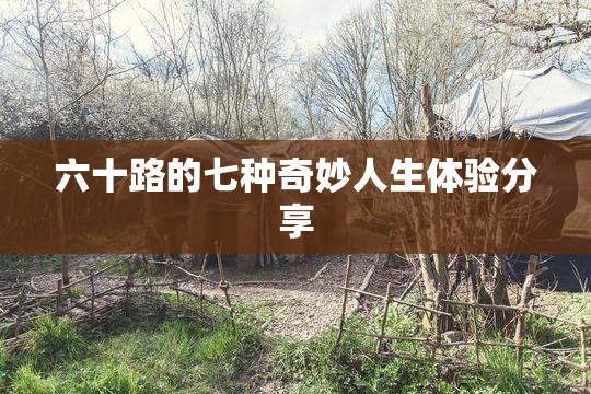 六十路的七种奇妙人生体验分享