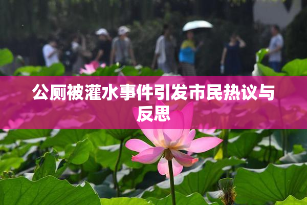 公厕被灌水事件引发市民热议与反思