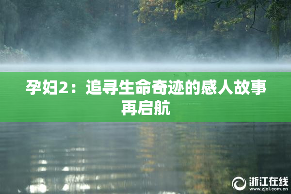 孕妇2：追寻生命奇迹的感人故事再启航