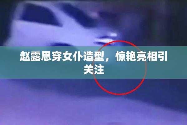 赵露思穿女仆造型，惊艳亮相引关注