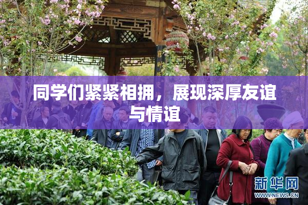 同学们紧紧相拥，展现深厚友谊与情谊