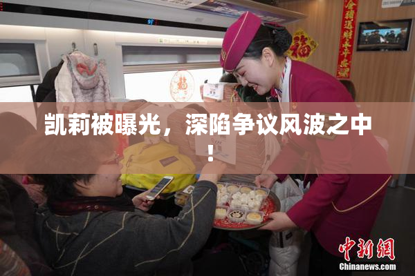 凯莉被曝光，深陷争议风波之中！